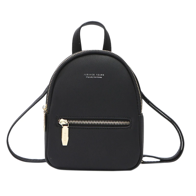Фото Новый Дизайнерский Модный женский рюкзак мини-мягкий Многофункциональный