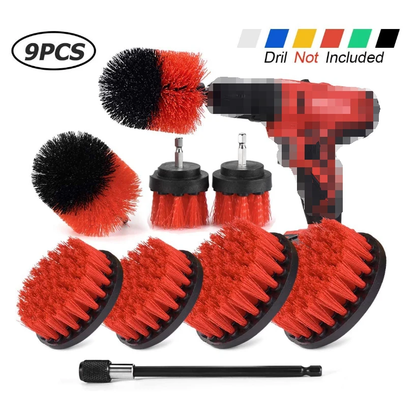 9PCS Electric Drill Cleaning Brush Set Kitchen Stain Cleaning Bbrush Household Bathroom Floor Bathtub Cleaning Brushs
9PCS Electric Drill Cleaning Brush Set Kitchen Stain Cleaning Bbrush Household Bathroom Floor Bathtub Cleaning Brushs