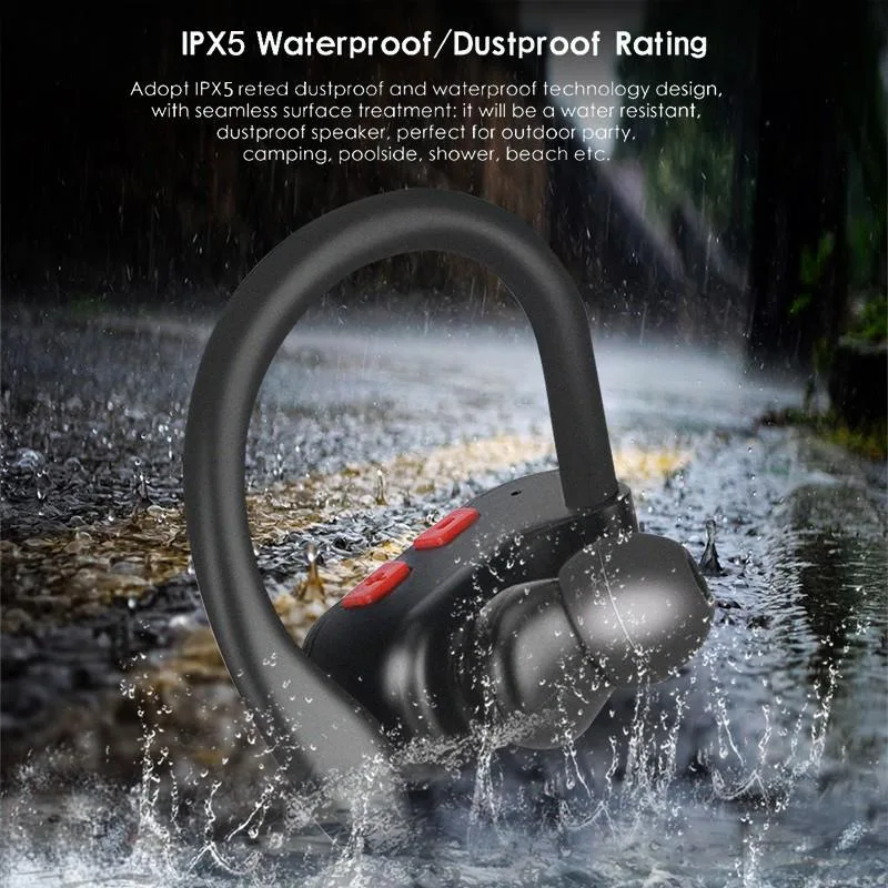 K19 Sport Earphone Handsfree True Wireless Bluetooth 5.0 Ear Hook in ear Earbuds Waterproof with Microphone Volume Control
K19 Sport Earphone Handsfree True Wireless Bluetooth 5.0 Ear Hook in ear Earbuds Waterproof with Microphone Volume Control