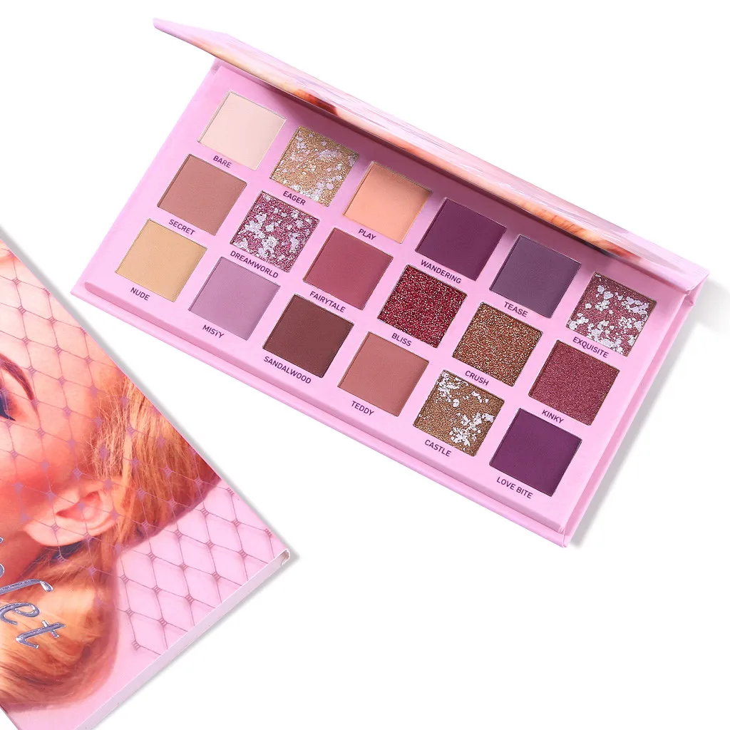 18 Color Waterproof Eye Shadow Plate Powder Matt Eyeshadow Cosmetic Makeup Pearl Light Dumb Light Lasting Coloration Waterproof
18 Color Waterproof Eye Shadow Plate Powder Matt Eyeshadow Cosmetic Makeup Pearl Light Dumb Light Lasting Coloration Waterproof