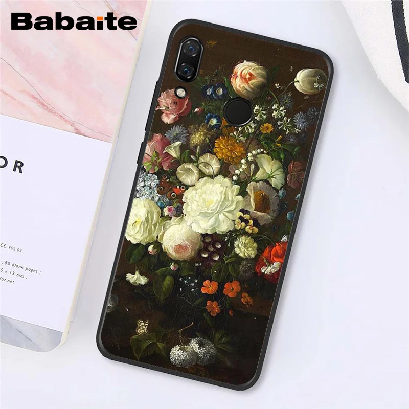 Great painting flower Butterfly In a Vase aesthetic Art