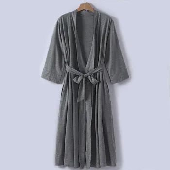 Robe Sets Sleepwear Women's 4/3 Sleeve V-neck Lightweight With Belt Long Robe Bathrobe Sleepwear Peignoir
Robe Sets Sleepwear Women's 4/3 Sleeve V-neck Lightweight With Belt Long Robe Bathrobe Sleepwear Peignoir