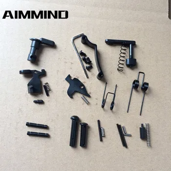 Enhanced AR15 Lower Parts Kit 223 / 5.56 Spring Kit Replacement with safety selecter magazine catch
Enhanced AR15 Lower Parts Kit 223 / 5.56 Spring Kit Replacement with safety selecter magazine catch