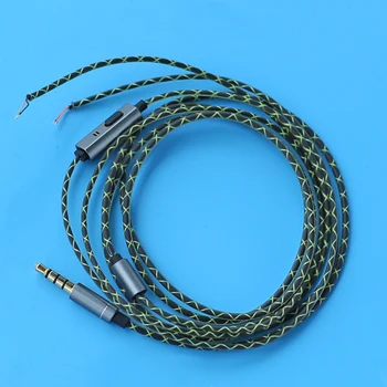 DIY Audio Cable 3.5mm Headphone Cable OFC Wire for IE800 Headset with Microphone Cable 120cm
DIY Audio Cable 3.5mm Headphone Cable OFC Wire for IE800 Headset with Microphone Cable 120cm