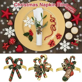1 / 4pcs High-end Christmas tree napkin ring bow flower wreath mouth ring hotel sample room set table Christmas napkin buckle
1 / 4pcs High-end Christmas tree napkin ring bow flower wreath mouth ring hotel sample room set table Christmas napkin buckle