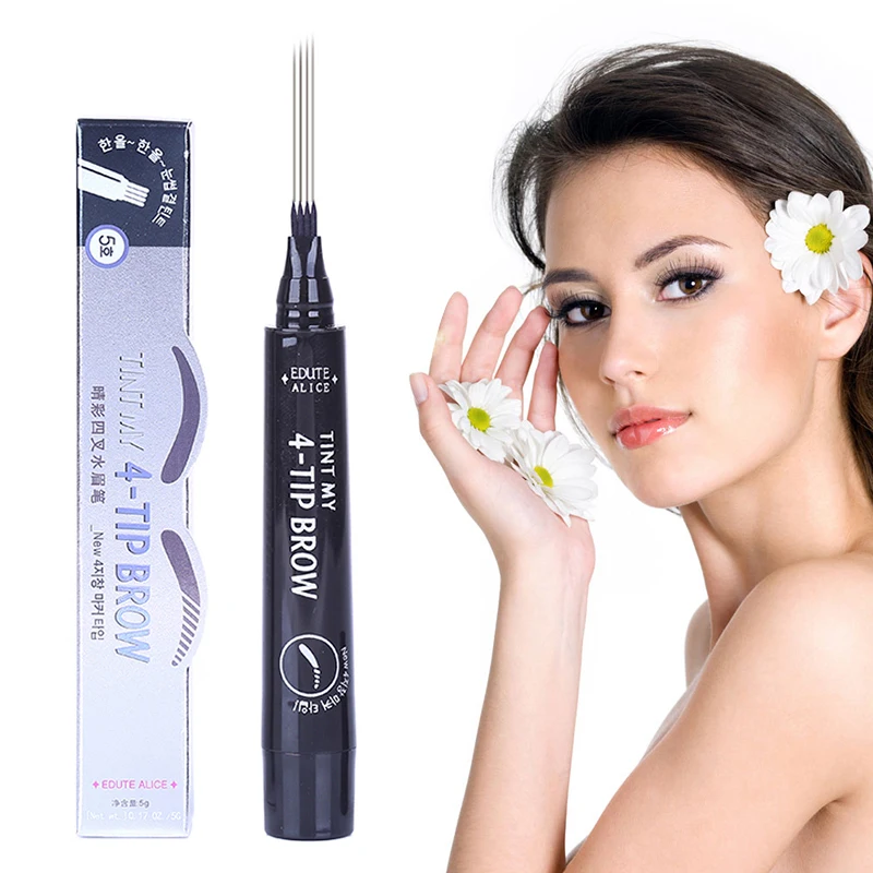 1Pc 4 Head Tip Fine Sketch Liquid Eyebrow Pen Waterproof Microblading Eyebrow Tint Quick Dry Black Brown Eyebrow Pencil TSLM2
1Pc 4 Head Tip Fine Sketch Liquid Eyebrow Pen Waterproof Microblading Eyebrow Tint Quick Dry Black Brown Eyebrow Pencil TSLM2