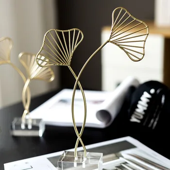 Nordic Metal Figurines Ginkgo Biloba Modeling Decoration Exquisite Desktop Decorations Fine Creativity Crafts Iron Furnishings
Nordic Metal Figurines Ginkgo Biloba Modeling Decoration Exquisite Desktop Decorations Fine Creativity Crafts Iron Furnishings