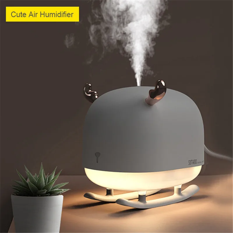Ultrasonic Air Humidifier USB Creative Sleigh Deer Aroma Essential Oil Diffuser Fog Mist Maker with LED Night Light Home Car
Ultrasonic Air Humidifier USB Creative Sleigh Deer Aroma Essential Oil Diffuser Fog Mist Maker with LED Night Light Home Car