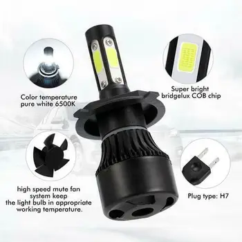 4 SIDE H7 LED Headlight Bulb Lo Beam 6000K For HYUNDAI Sonata 2011-2014 Driving Fog Light Reverse Vehicle Head Light
4 SIDE H7 LED Headlight Bulb Lo Beam 6000K For HYUNDAI Sonata 2011-2014 Driving Fog Light Reverse Vehicle Head Light
