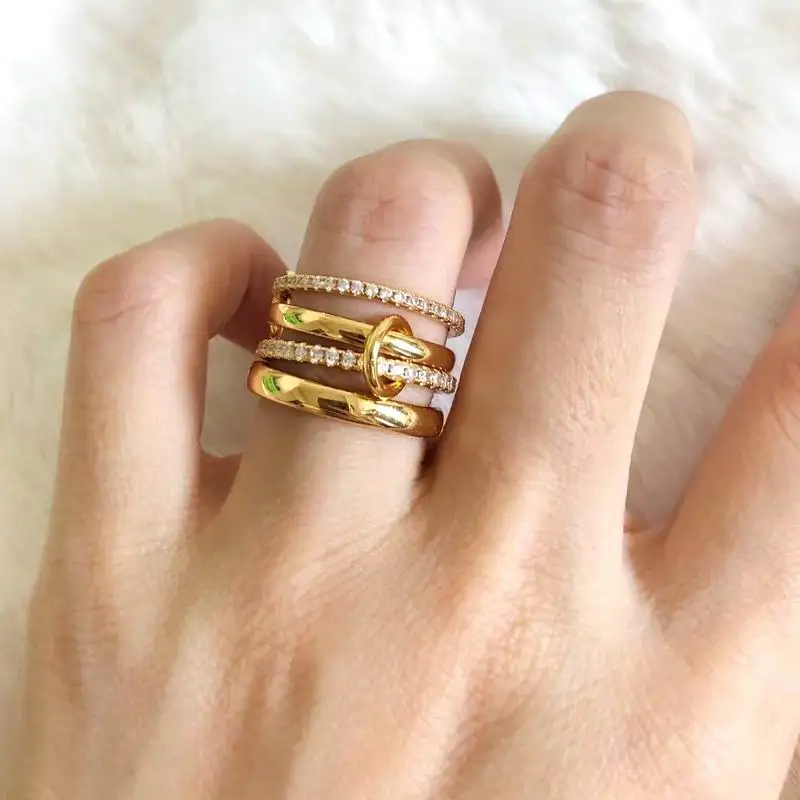 Personality 4pcs Set Rings For Women 2020 New Statement Ring Gold-color Fashion Jewelry
Personality 4pcs Set Rings For Women 2020 New Statement Ring Gold-color Fashion Jewelry