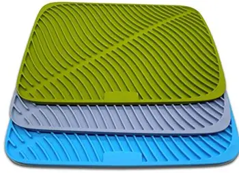 Silicone Dish Drying Mat Large Draining Mat Eco-Friendly Drainer Mat Heat Resistant Pot Mat Dishwasher Safe
Silicone Dish Drying Mat Large Draining Mat Eco-Friendly Drainer Mat Heat Resistant Pot Mat Dishwasher Safe