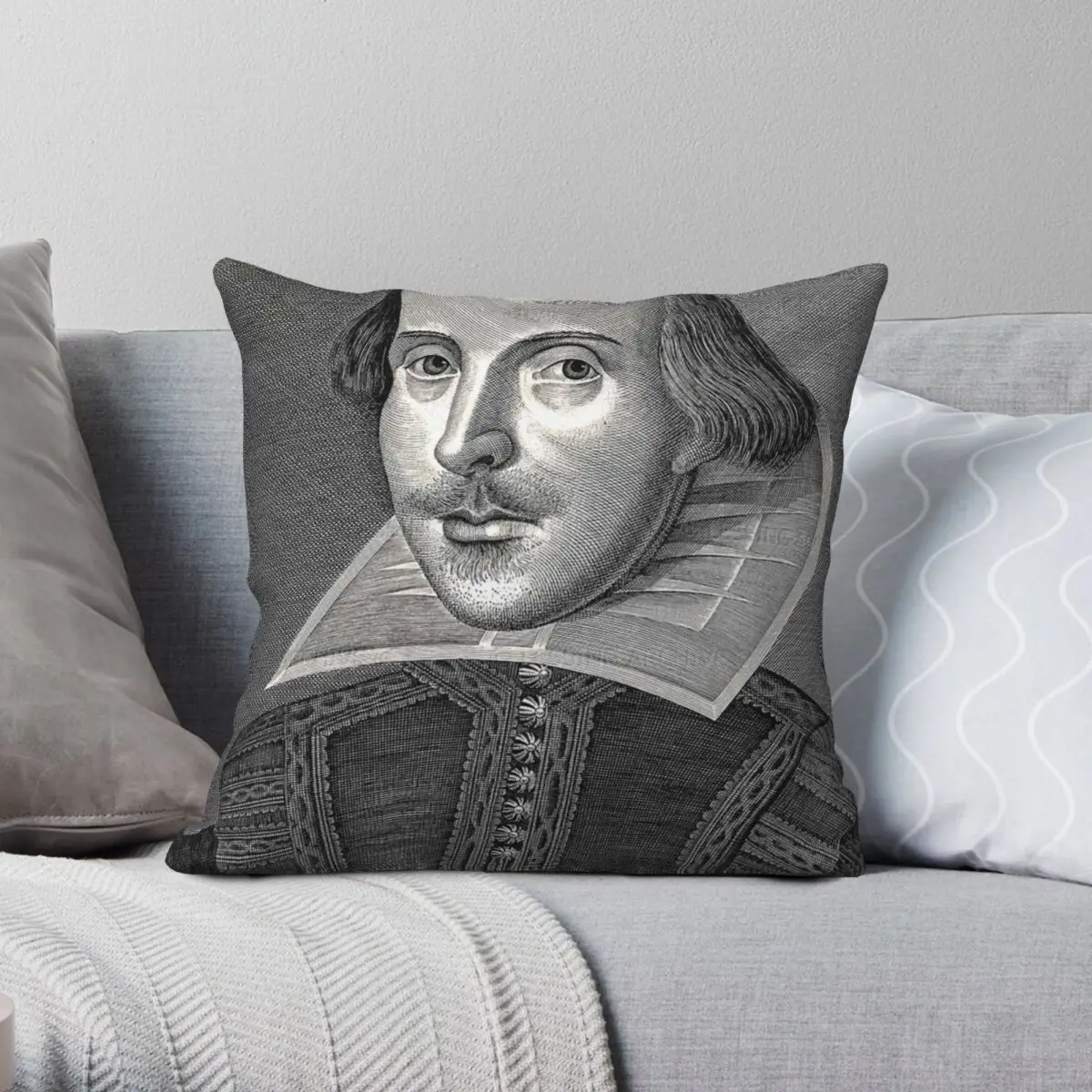 Shakespeare Square Pillowcase Polyester Linen Velvet Creative Zip Decor Throw Pillow Case Room Cushion Cover Wholesale 18"
Shakespeare Square Pillowcase Polyester Linen Velvet Creative Zip Decor Throw Pillow Case Room Cushion Cover Wholesale 18"
