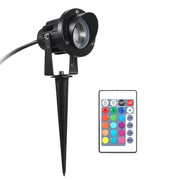 NEWKBO RGB LED Spotlight Multi-color with Remote Control Wide Voltage Outdoor Lights IP66 Water-resistant for Driveway Yard
NEWKBO RGB LED Spotlight Multi-color with Remote Control Wide Voltage Outdoor Lights IP66 Water-resistant for Driveway Yard