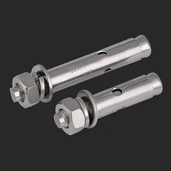 304 Stainless Steel Expansion Screw/Lengthened Expansion Screw/Pull and Explosion Hook Screw/Bolt M12-M20 2Pcs
304 Stainless Steel Expansion Screw/Lengthened Expansion Screw/Pull and Explosion Hook Screw/Bolt M12-M20 2Pcs