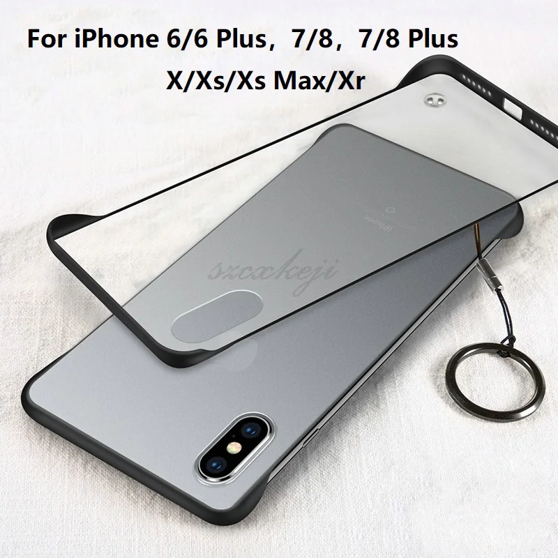 ANXM Frameless Transparent Matte Hard Phone Case For iPhone X 7 6 6S 8 Plus Cover For iPhone XS Max XR With Finger Ring Cases
ANXM Frameless Transparent Matte Hard Phone Case For iPhone X 7 6 6S 8 Plus Cover For iPhone XS Max XR With Finger Ring Cases