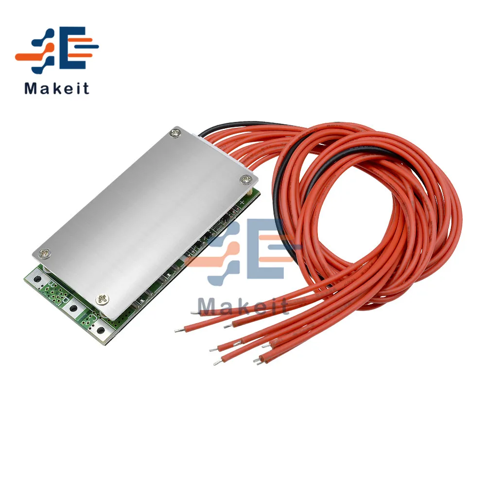 Литиевая батарея BMS Защитная плата Модуль 10S 36V 15A 20A 35A Li-Ion ...