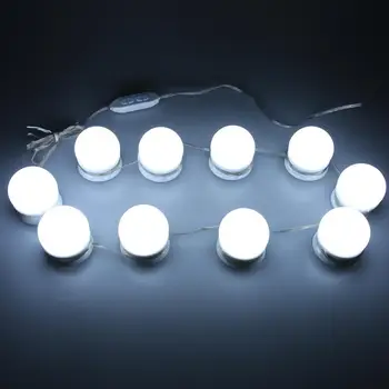 Dropship New Makeup Mirror Vanity LED Light Bulbs Kit USB Charging Port Cosmetic Lighted Make up Mirrors Bulb Adjustable Lights
Dropship New Makeup Mirror Vanity LED Light Bulbs Kit USB Charging Port Cosmetic Lighted Make up Mirrors Bulb Adjustable Lights