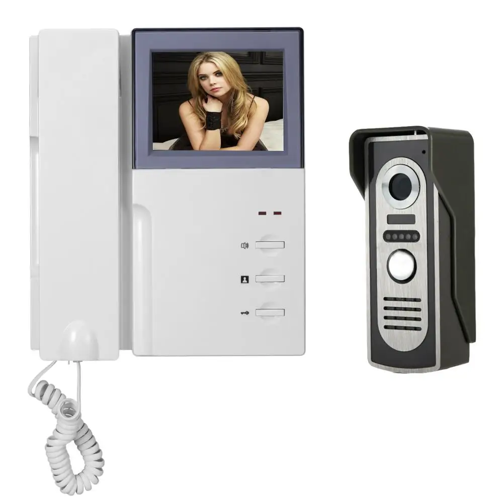 4 3-дюймовый цветной видеодомофон домашняя камера безопасности ИК ночного