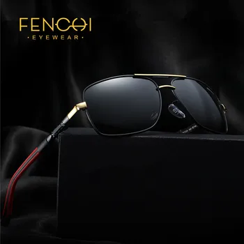 FENCHI Luxury Brand Vintage Aluminum Square Sunglasses Polarized Men New Fashion Eyes Protect Unisex Driving zonnebril heren
FENCHI Luxury Brand Vintage Aluminum Square Sunglasses Polarized Men New Fashion Eyes Protect Unisex Driving zonnebril heren
