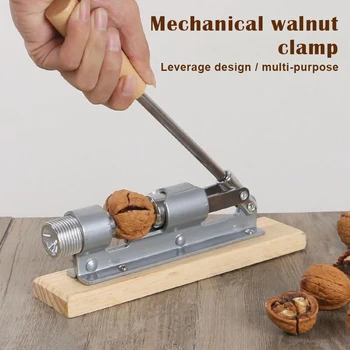 Household Mechanical Walnut Clamp Hazelnut Nut Cracker Clamp Kitchen Utensil Walnut Clip Pliers Opener XH8Z
Household Mechanical Walnut Clamp Hazelnut Nut Cracker Clamp Kitchen Utensil Walnut Clip Pliers Opener XH8Z