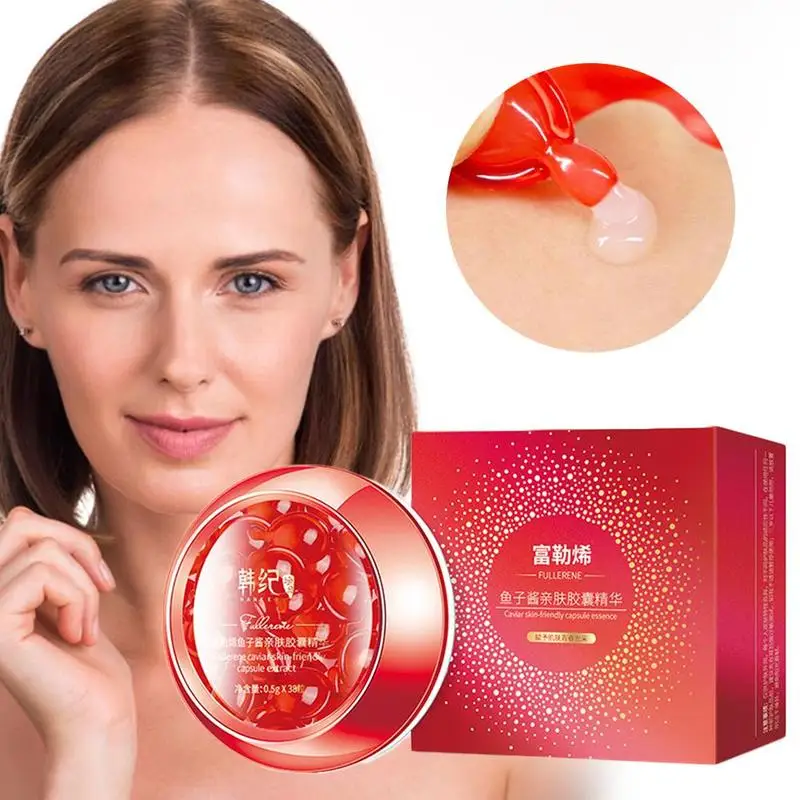 Caviar Capsules Essence For Females Moisturizing Whitening Nourishing Shrink Pores Anti Aging Face Serum Capsules
Caviar Capsules Essence For Females Moisturizing Whitening Nourishing Shrink Pores Anti Aging Face Serum Capsules