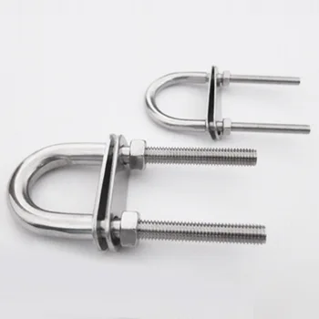 M8/M10 Stainless Steel 304 Marine Boat U Bolt with Nuts and Plates U-screw/U-bolt/with nut washer/fastener/marine hardware
M8/M10 Stainless Steel 304 Marine Boat U Bolt with Nuts and Plates U-screw/U-bolt/with nut washer/fastener/marine hardware