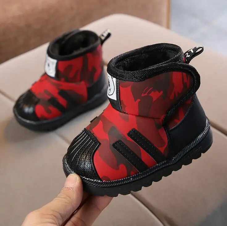 Winter Camouflage Children Boots Girls Boys Cotton Warm Shoes Student Girl Snow Boots Princess Boots Kids Sneakers
Winter Camouflage Children Boots Girls Boys Cotton Warm Shoes Student Girl Snow Boots Princess Boots Kids Sneakers