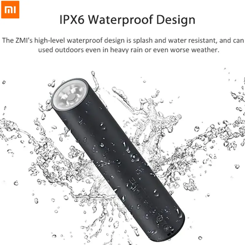 Xiaomi ZMI LED flashlight power bank Support USB Charge For iphone Samsung Huawei Flashlight 5000mAh Torch Ultra Bright Light
Xiaomi ZMI LED flashlight power bank Support USB Charge For iphone Samsung Huawei Flashlight 5000mAh Torch Ultra Bright Light