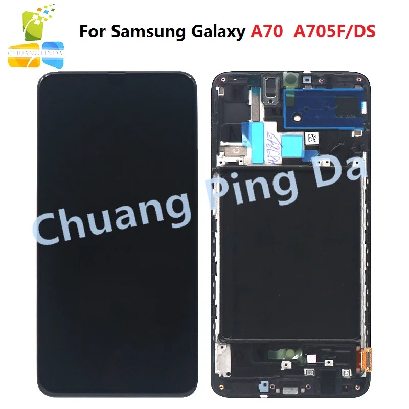 For Samsung Galaxy A70 LCD A705 A705F SM-A705F Display with frame Touch Screen Digitizer Assembly A70 2019 For SAMSUNG A705 LCD
For Samsung Galaxy A70 LCD A705 A705F SM-A705F Display with frame Touch Screen Digitizer Assembly A70 2019 For SAMSUNG A705 LCD