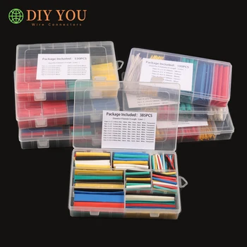 Color Heat Shrink Tubing Boxed Insulation Heat Shrinkable Tubes Assortment Sleeving Electronic Polyolefin Wire Cable Sleeve Kit
Color Heat Shrink Tubing Boxed Insulation Heat Shrinkable Tubes Assortment Sleeving Electronic Polyolefin Wire Cable Sleeve Kit