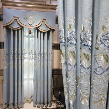 Meisi Mengsha Chinese Embroidered Curtains Are Suitable for Bedroom Living Room Blackout Curtains Luxury European Curtains
Meisi Mengsha Chinese Embroidered Curtains Are Suitable for Bedroom Living Room Blackout Curtains Luxury European Curtains