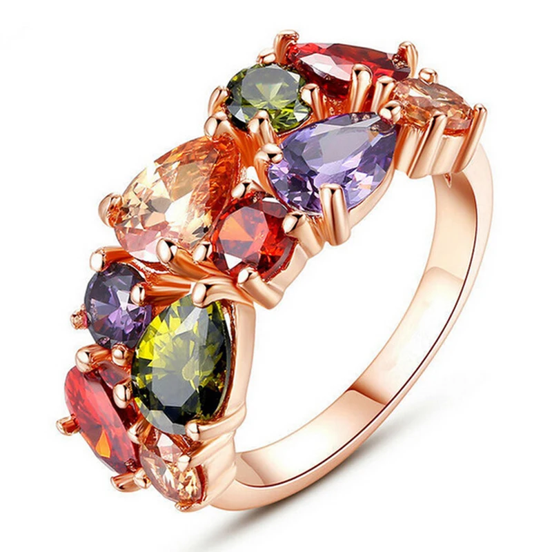 2019 New Fashion Design Elegant Charm Austrian Crystal Zircon Wedding Ring Valentine's Day Gift Rings For Woman
2019 New Fashion Design Elegant Charm Austrian Crystal Zircon Wedding Ring Valentine's Day Gift Rings For Woman