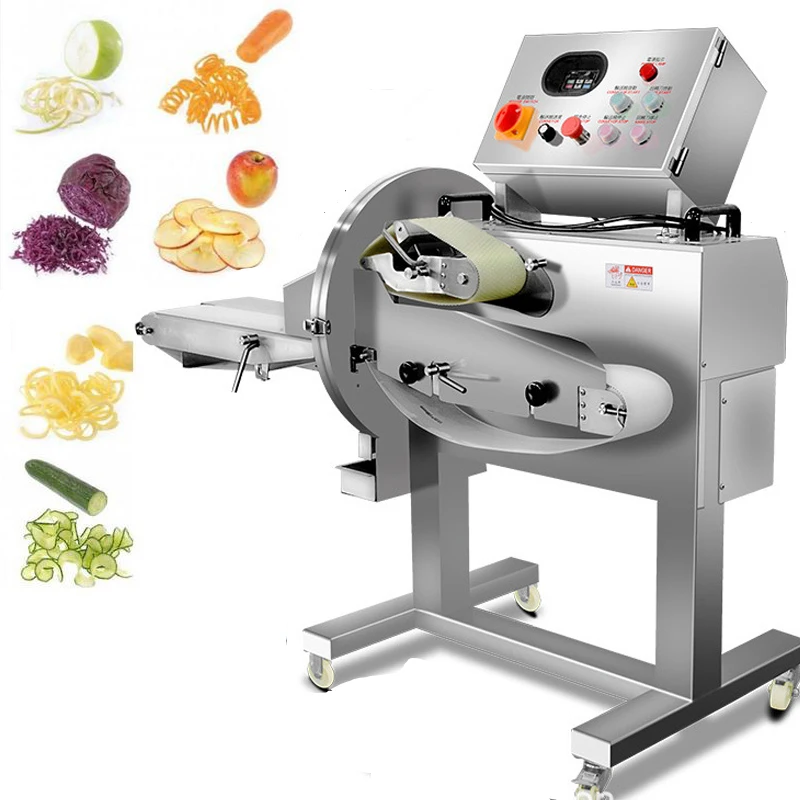 Automatic Cooked Meat Slicer Small Food Pork Potato Slicer Cutting Machine Multifunctional Kitchen Equipment 1500W 300-500kg/h
Automatic Cooked Meat Slicer Small Food Pork Potato Slicer Cutting Machine Multifunctional Kitchen Equipment 1500W 300-500kg/h