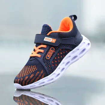 2020 New Summer Boys School Shoes Breathable Kids FlyWire Sneakers Light Weight Boy Sport Shoes Dark blue Teenager Shoe for Boys
2020 New Summer Boys School Shoes Breathable Kids FlyWire Sneakers Light Weight Boy Sport Shoes Dark blue Teenager Shoe for Boys