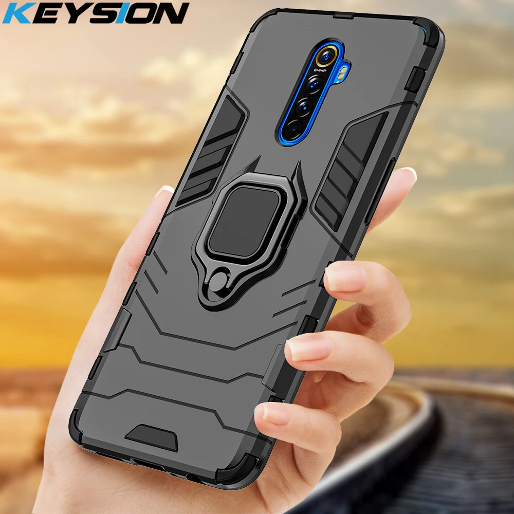 KEYSION противоударный защитный чехол для телефона Realme X2 Pro XT 5 3 C2 OPPO F11 Reno 2 Z K1 A1K |