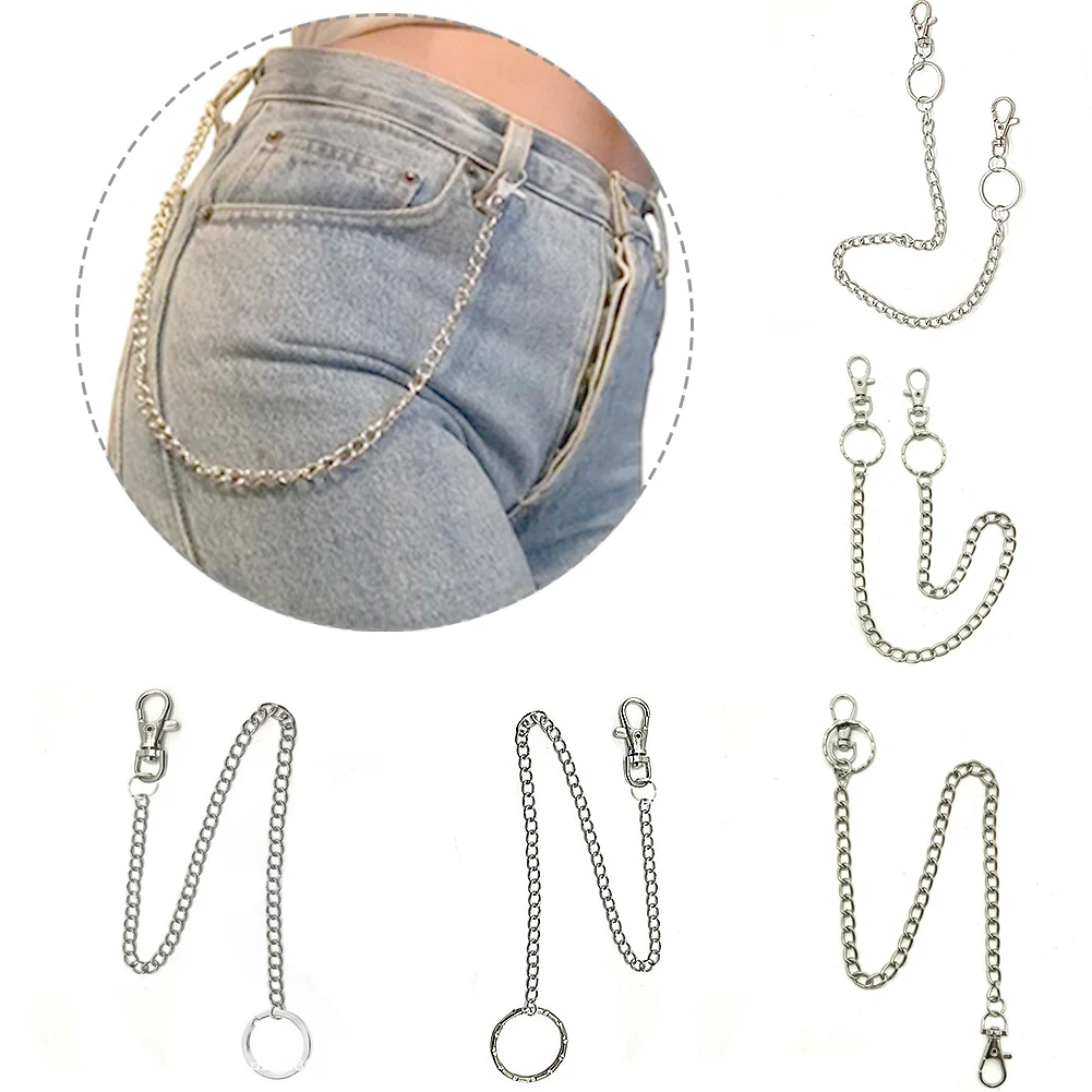 1 PC Long Metal Wallet Belt Chain Punk Hook Trouser Pant Jeans Waist Link Silver Cool Chic Unisex Hip Hop Belts High Quality
1 PC Long Metal Wallet Belt Chain Punk Hook Trouser Pant Jeans Waist Link Silver Cool Chic Unisex Hip Hop Belts High Quality