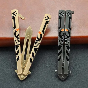 Anime peripheral crafts butterfly throwing knife training tool toy alloy weapon model without cutting edge safe use
Anime peripheral crafts butterfly throwing knife training tool toy alloy weapon model without cutting edge safe use