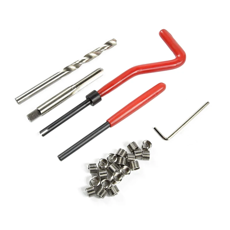 30pcs M5 M6 M8 Thread Repair Tool Set Recoil Thread Inserts Kit Car Pro Coil Drill Tool
30pcs M5 M6 M8 Thread Repair Tool Set Recoil Thread Inserts Kit Car Pro Coil Drill Tool