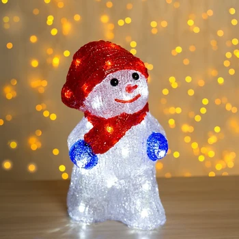 The figure is acrylic. "Snowman with a scarf" 13x15x25 cm, controller with dimer, 30 LED, 220V 2310857
The figure is acrylic. "Snowman with a scarf" 13x15x25 cm, controller with dimer, 30 LED, 220V 2310857