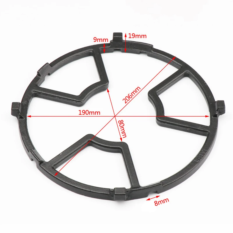Universal Cast Iron Wok Pan Support Rack Stand For Burners Gas Stoves Hobs & Cookers Non-slip Kitchen Hobs wok stand Accessories
Universal Cast Iron Wok Pan Support Rack Stand For Burners Gas Stoves Hobs & Cookers Non-slip Kitchen Hobs wok stand Accessories