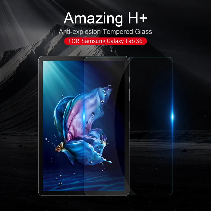 For Samsung Galaxy Tab S6 Tempered Glass Screen Protector Nillkin H+ 2.5D Anti-explosion Tempered Glass Film For Galaxy Tab S6
For Samsung Galaxy Tab S6 Tempered Glass Screen Protector Nillkin H+ 2.5D Anti-explosion Tempered Glass Film For Galaxy Tab S6