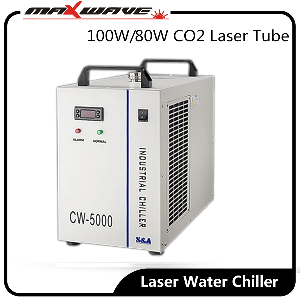 S & A CW5000 водяной чиллер 800 Вт мощность охлаждения 40 ~ 100 CO2 лазерный Чиллер Для