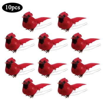 Christmas Artificial bird Ornaments Decors 10pcs Simulation Display Decoration
Christmas Artificial bird Ornaments Decors 10pcs Simulation Display Decoration