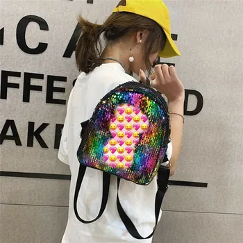 Womens Mini Backpack With Sequins Glitter Shoulder School Backpack Ladies Travel Bag Girls Shoulder bag рюкзак рюкзак женский 
Womens Mini Backpack With Sequins Glitter Shoulder School Backpack Ladies Travel Bag Girls Shoulder bag рюкзак рюкзак женский