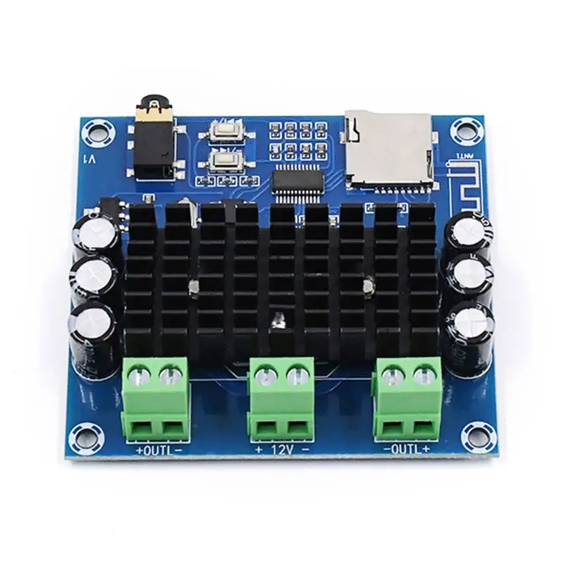 XH-A272 2x15W Bluetooth 5.0 TDA7297 Card for Digital Wireless Power Amplifier Module Support TF AUX Card
XH-A272 2x15W Bluetooth 5.0 TDA7297 Card for Digital Wireless Power Amplifier Module Support TF AUX Card