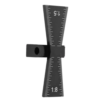 Woodworking Dovetail Gauge Joint Scale Measuring Softwood Hardwood Wooden Surfaces Template Marking Tools
Woodworking Dovetail Gauge Joint Scale Measuring Softwood Hardwood Wooden Surfaces Template Marking Tools