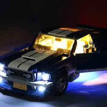 LED Light Up Kit for 10265 for Ford for Mustang Car Bricks Toy (Model Not Included) USB LED Light Kit with Battery Box
LED Light Up Kit for 10265 for Ford for Mustang Car Bricks Toy (Model Not Included) USB LED Light Kit with Battery Box