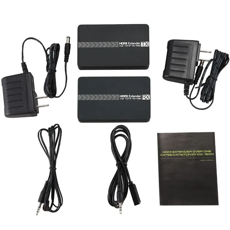 1080P 150M HDMI Extender over IP/TCP CAT5E/6 Rj45 LAN HDCPIR Loop Repeater TX RX HDMI
1080P 150M HDMI Extender over IP/TCP CAT5E/6 Rj45 LAN HDCPIR Loop Repeater TX RX HDMI
