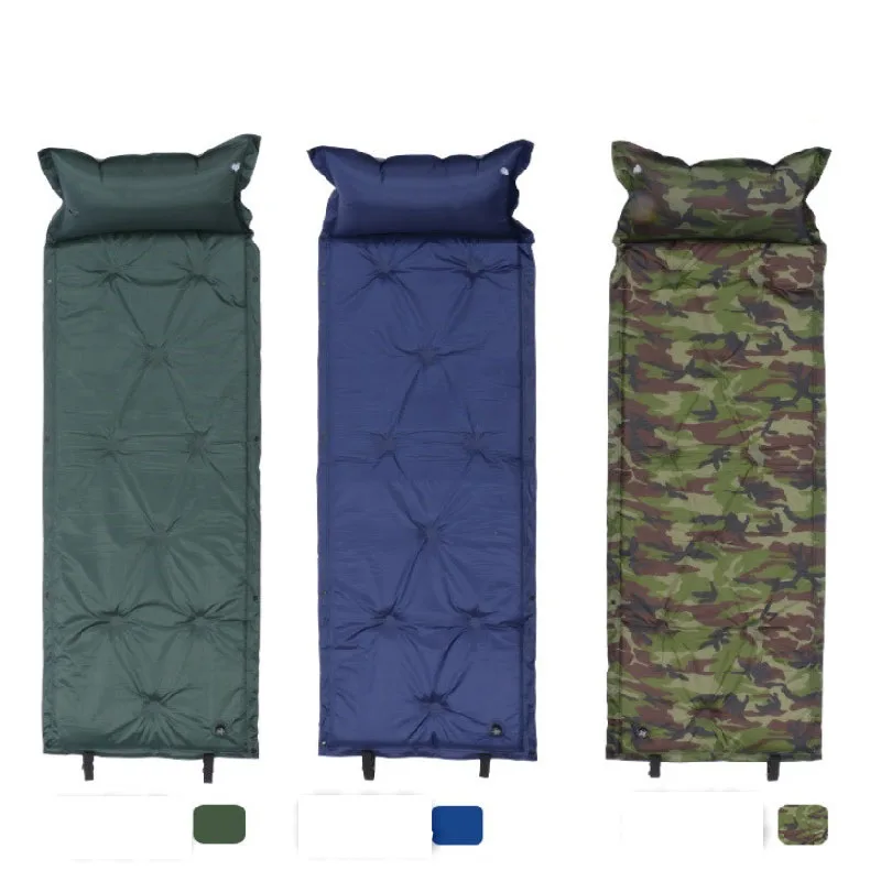 Outdoor Camping Single Sleeping Pad Can Be Stitched Double Inflatable Bed Moisture Pad Supplies Automatic Inflatable Cushion
Outdoor Camping Single Sleeping Pad Can Be Stitched Double Inflatable Bed Moisture Pad Supplies Automatic Inflatable Cushion