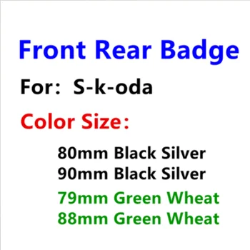 90mm 80mm Car Front Head Hood Bonnet Emblem Logo Rear Tail Bumper Trunk Boot Mark Badge Sticker Car Styling Auto Accessories 
90mm 80mm Car Front Head Hood Bonnet Emblem Logo Rear Tail Bumper Trunk Boot Mark Badge Sticker Car Styling Auto Accessories
